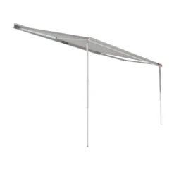 Wandmarkise Fiamma F45S 300, Tuch: Royal Grey, Gehäuse: Titanium -Camping Lieferungen wandmarkise fiamma fiammastore f45s titanium kurbelmarkise sonnenstore zur wandmontage 1000 2 16198