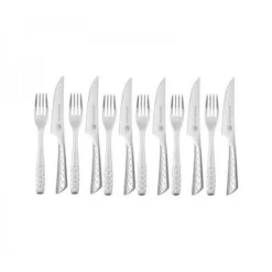 Weber Deluxe Steak-Set 12-teilig, Edelstahl