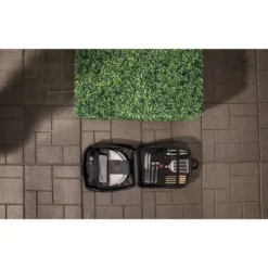 Weber Grillzubehör-Rucksack -Camping Lieferungen weber grillzubehoer rucksack polyester mit durchdachten faechern beteck geschirr sicher transportieren 1000 5 28158