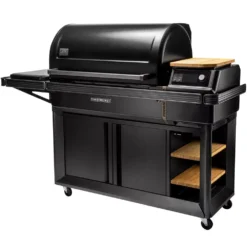 Holzpelletgrill Traeger Timberline XL INT, Schwarz -Camping Lieferungen wifire technologie trager pelletgrill timberline xl int 1000 3 24576