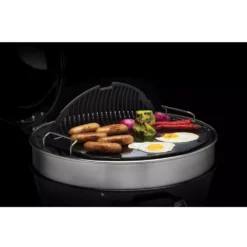 Gussplatte Napoleon Gusseisen-Grillplatte Für Ø 57 Cm Holzkohlegrill -Camping Lieferungen zubehoer napoleon holzkohlegrill wendeplatte iron griddle gusseisen platte black 1000 2 26068